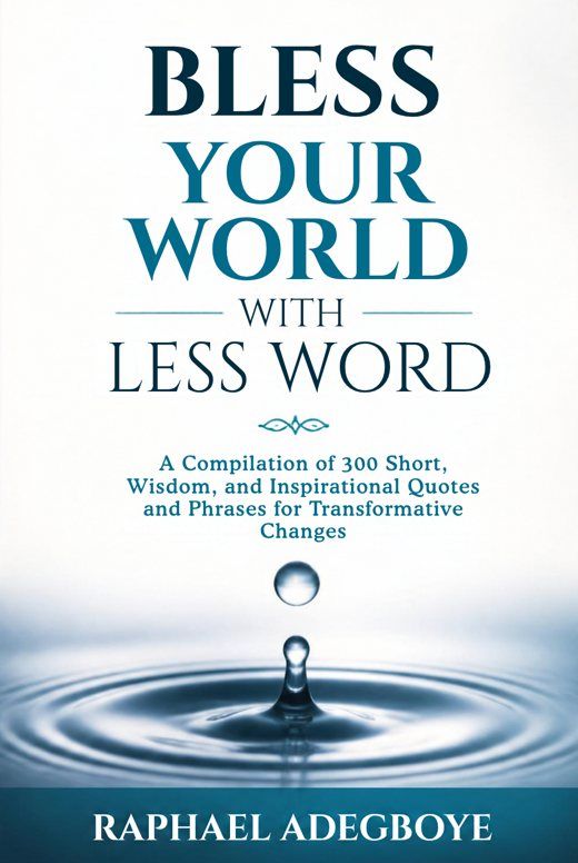 Cover of Bless Your World with Less Word